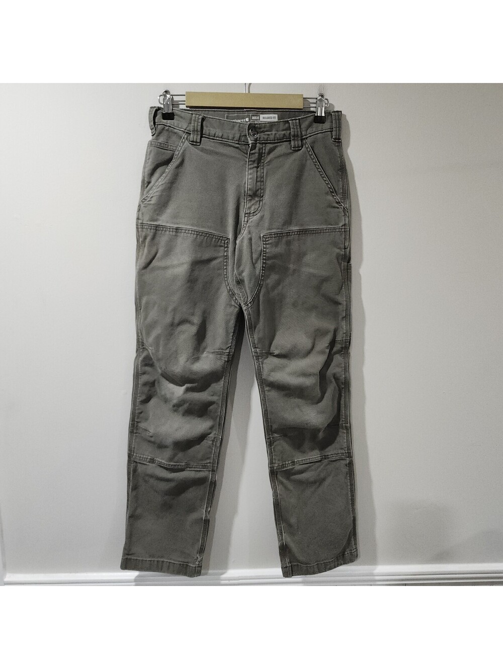 Carhartt Rugged Flex Relaxed Fit Canvas Double Knee Front Utility Pants 30x30